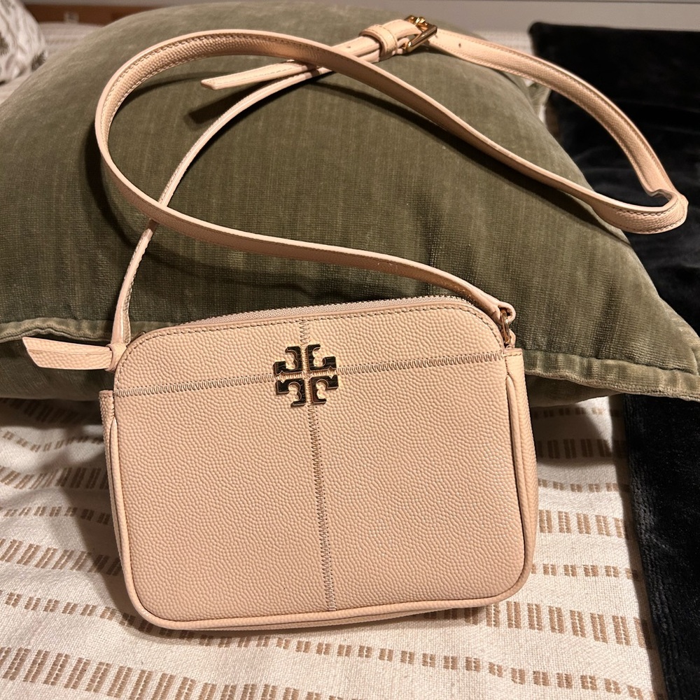 Tory Burch Beige Crossbody Bag